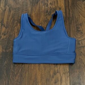 DSG Vibrant Blue Strappy Back Sports Bra